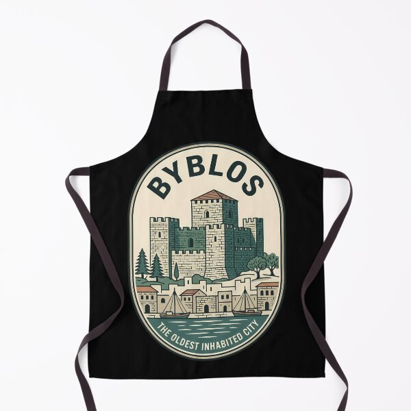 Item preview, Byblos Lebanon Ancient City Vintage Travel Emblem designed and sold by k3rstman1.