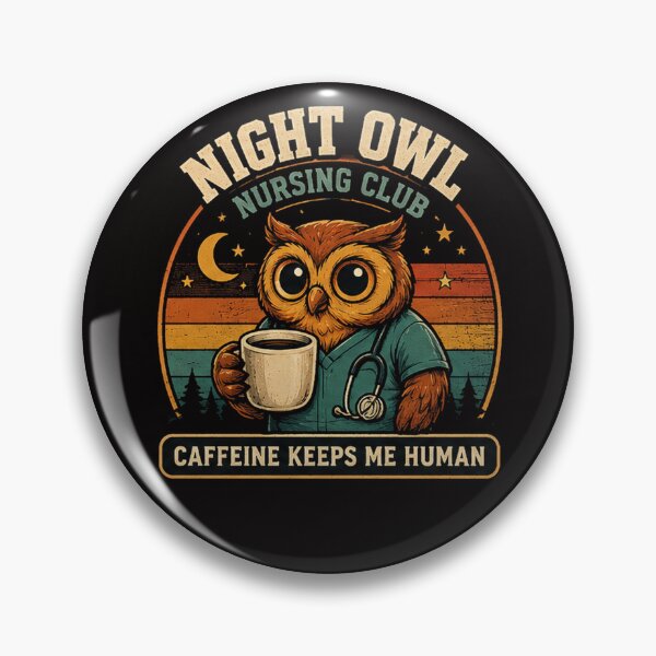 Item preview, NIGHT OWL NURSING CLUB designed and sold by Concrete Coffee Studio.