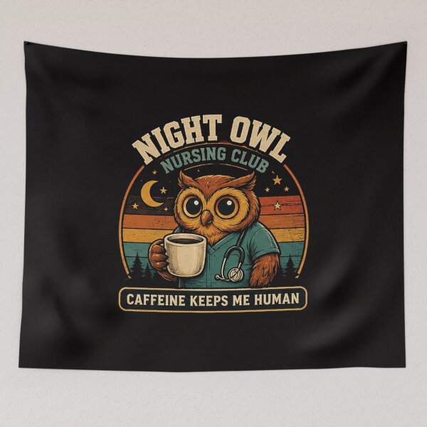 Item preview, NIGHT OWL NURSING CLUB designed and sold by Concrete Coffee Studio.