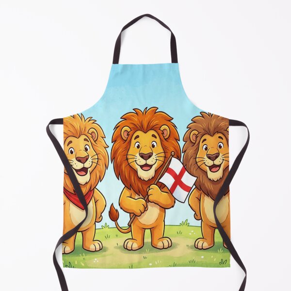 Item preview, 3 Lions and English Flag Football's Coming Home designed and sold by Barbara Burgess.