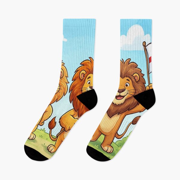 Item preview, 3 Lions and English Flag Football's Coming Home designed and sold by Barbara Burgess.