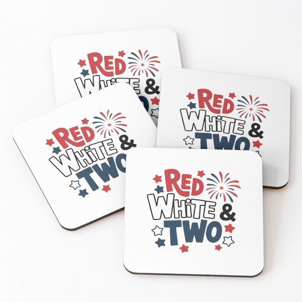 Item preview, Red White & Two 2nd Birthday 4th Of July designed and sold by sailorjessiArt.