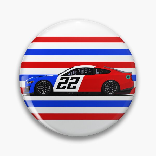 Item preview, 2023 Joey Logano #22 Darlington Throwback Nascar  designed and sold by PitWallArt.