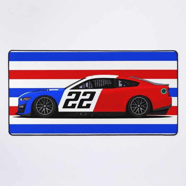 Item preview, 2023 Joey Logano #22 Darlington Throwback Nascar designed and sold by PitWallArt.