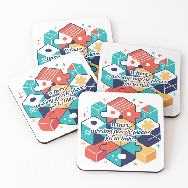 Item preview, Missing Puzzle Pieces Hiding Place Art designed and sold by Wintorque.