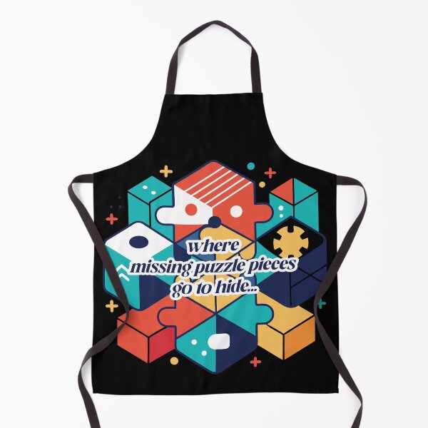 Item preview, Missing Puzzle Pieces Hiding Place Art designed and sold by Wintorque.