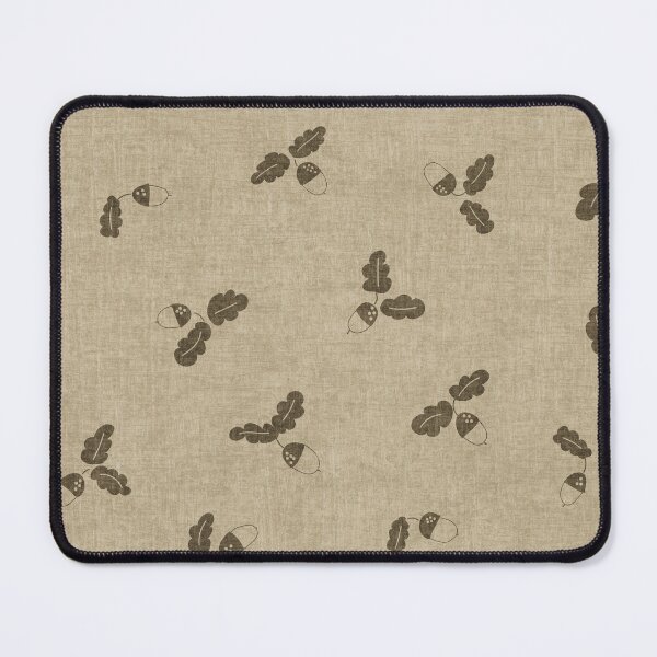 Item preview, minimal tossed acorn oak leaves scandinavian japandi autumn khaki olive designed and sold by RenattaZare.