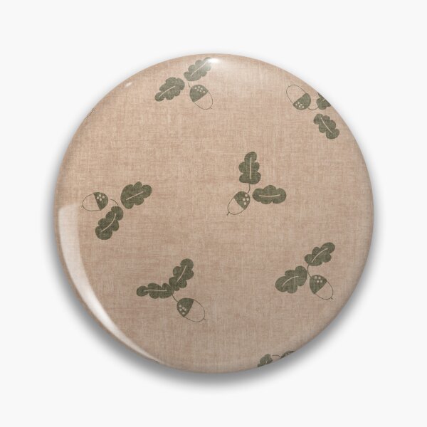 Item preview, minimal tossed acorn oak leaves scandinavian japandi autumn Light Clay & Sage designed and sold by RenattaZare.