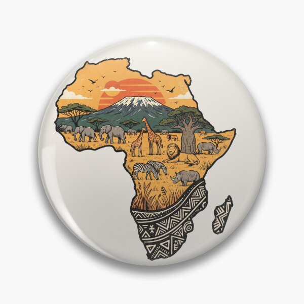 Item preview, Africa Made of Icons designed and sold by Dudek Originals.