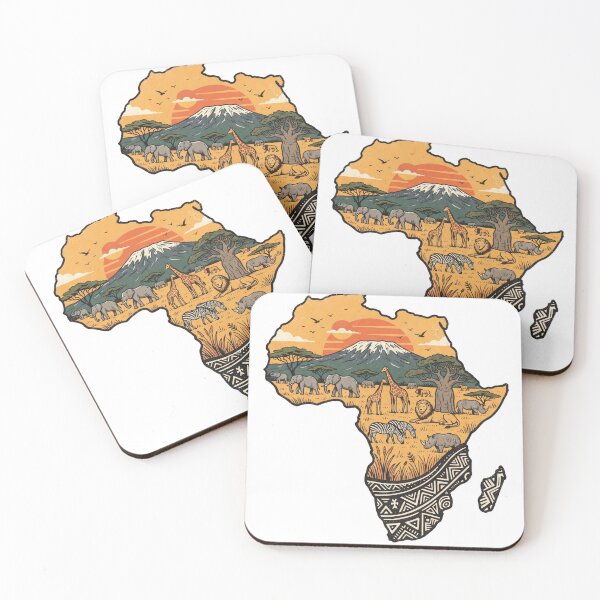 Item preview, Africa Made of Icons designed and sold by Dudek Originals.