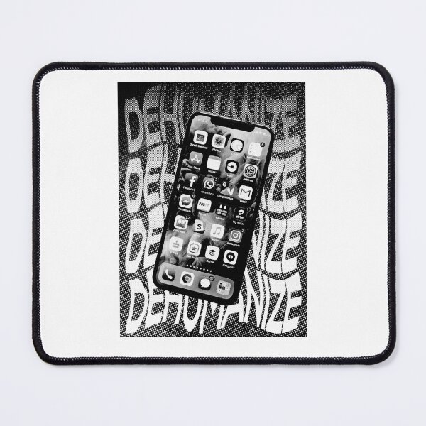 Item preview, Low-Contrast Dark Halftone Smartphone Screen designed and sold by MarwanHr18.