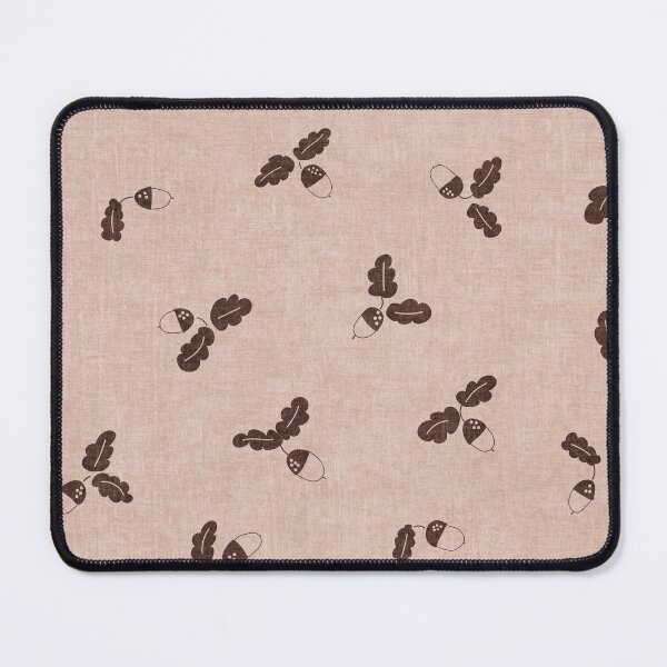 Item preview, minimal tossed acorn oak leaves scandinavian japandi autumn muted blush clay  designed and sold by RenattaZare.