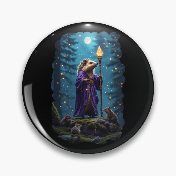 Item preview, The Hedge Wizard of Moonfall Grove designed and sold by halibutgoatramb.