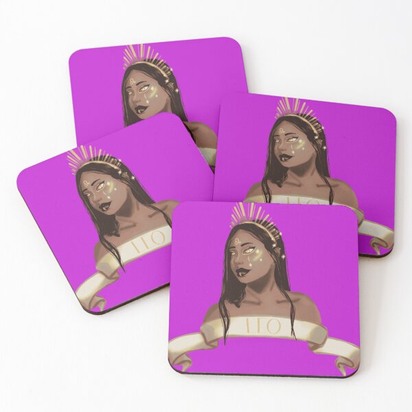 Item preview, LEO Zodiac Portrait designed and sold by RetroAisthetic.