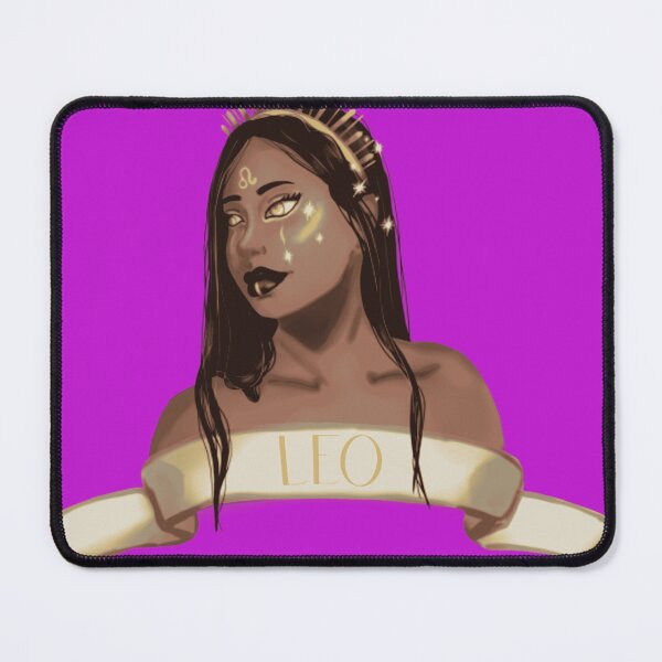 Item preview, LEO Zodiac Portrait designed and sold by RetroAisthetic.