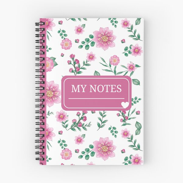 Item preview, Cute Purple Flower Pattern, My Notes designed and sold by Mozaic Clothes.
