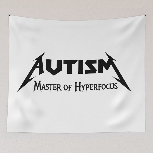 Item preview, Autism Metallica Funny designed and sold by thewandswant.