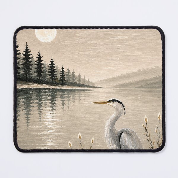 Item preview, Nordic Heron designed and sold by MariaLouise-Art.