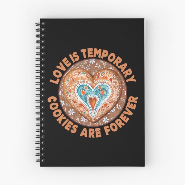 Item preview, Love Is Temporary Cookies Are Forever - Funny Baking Humor Cookie Badge designed and sold by the-Z3nith.