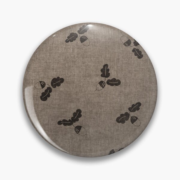 Item preview, minimal tossed acorn oak leaves scandinavian japandi autumn smoky timber greige designed and sold by RenattaZare.