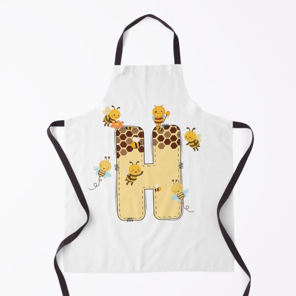 Item preview, Monogram Letter H with Cute Honeybees designed and sold by Mazza-mazza.
