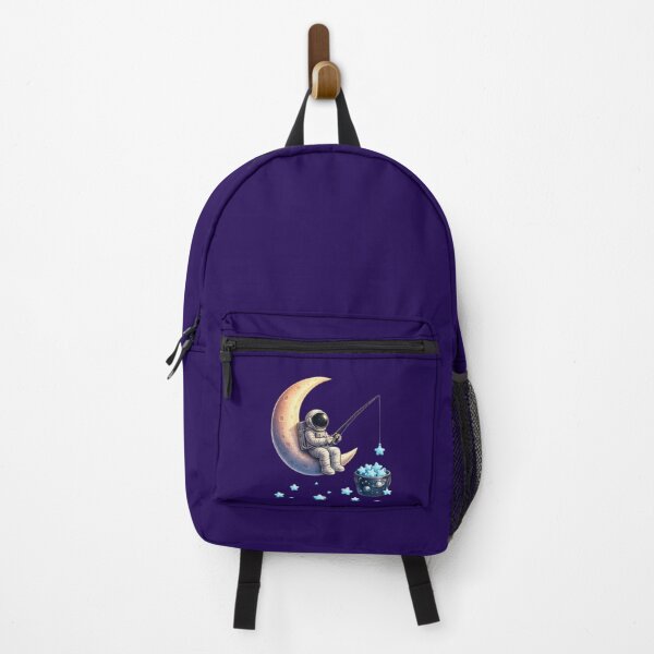 Item preview, fishing on the moon designed and sold by Thetdesigns.
