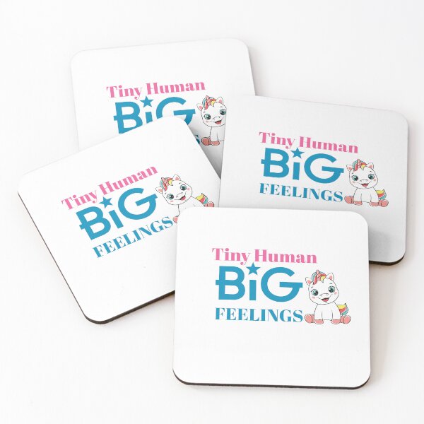 Item preview, Kids "Tiny Human Big Feelings" Design designed and sold by Teale-Studio.