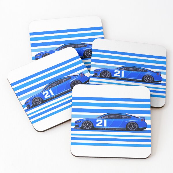 Item preview, Josh Berry #21 Blue Nascar designed and sold by PitWallArt.