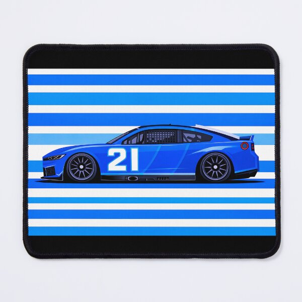 Item preview, Josh Berry #21 Blue Nascar designed and sold by PitWallArt.
