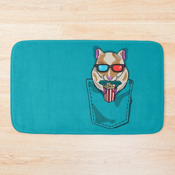 Item preview, Pocket Movie Hamster | Cute Cinema Hamster Watching Movies designed and sold by Fun Funky Designs.
