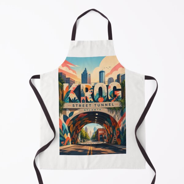 Item preview, Krog Street Tunnel Atlanta Georgia with Krog Street Market and Old Fourth Ward designed and sold by Places On Earth.
