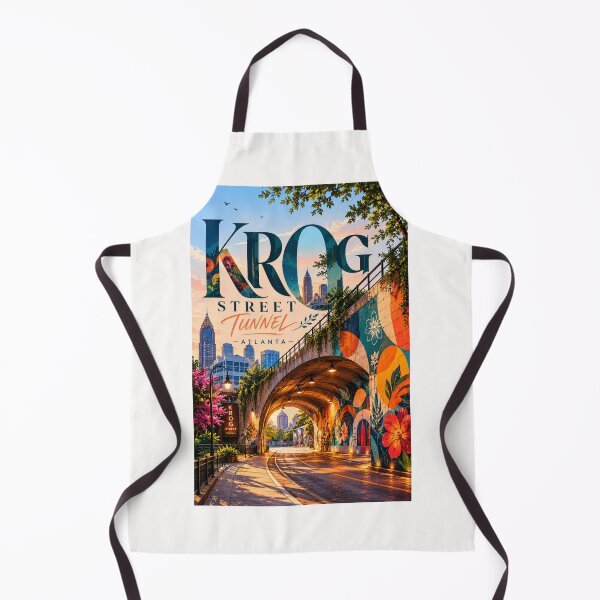 Item preview, Atlanta Krog Street Tunnel with BeltLine Inman Park and Cabbagetown Georgia designed and sold by Places On Earth.