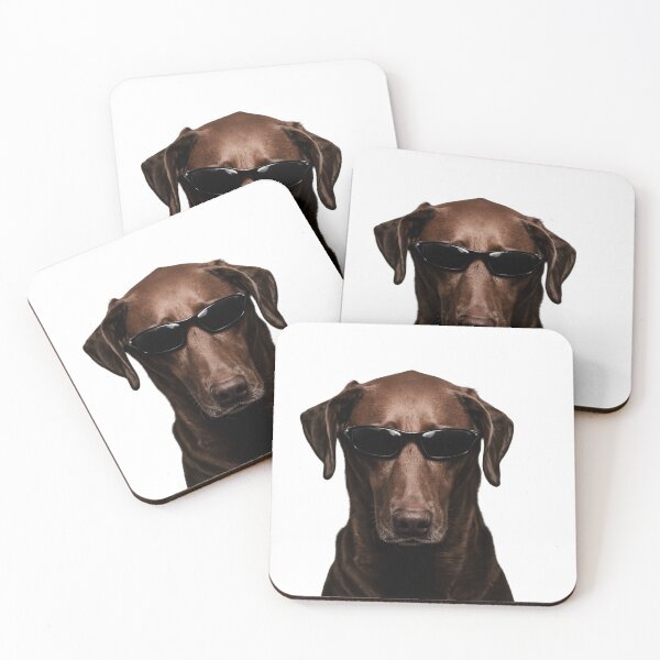 Item preview, Cool Labrador Dog With Black Sunglasses | Funny Pet Lover Gift designed and sold by Sticleg.
