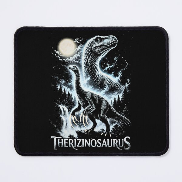 Item preview, Therizinosaurus Moonlight Poster - Epic Dinosaur Art designed and sold by Syrupulse.