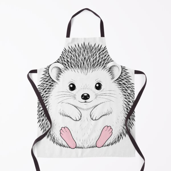 Item preview, Cute Hedgehog with pink feet designed and sold by MariaLouise-Art.