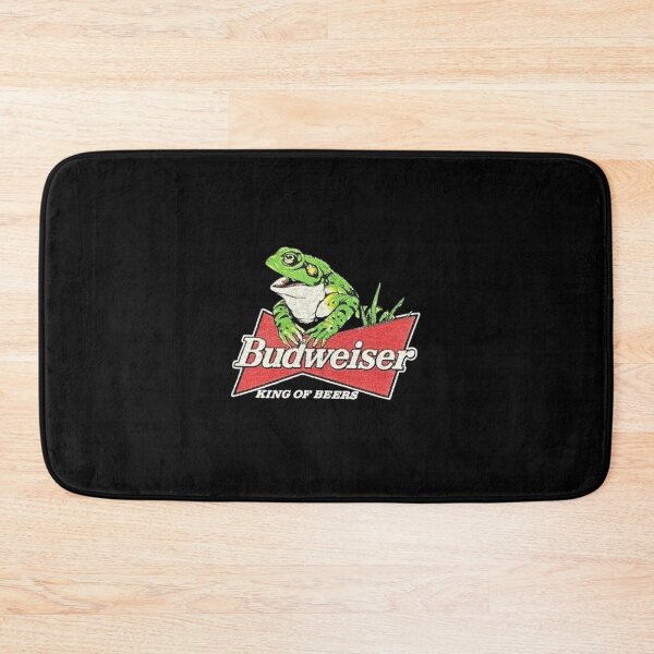 Item preview, Vintage Budweiser Frog King of Beers Retro Logo designed and sold by Lenschoolmann.