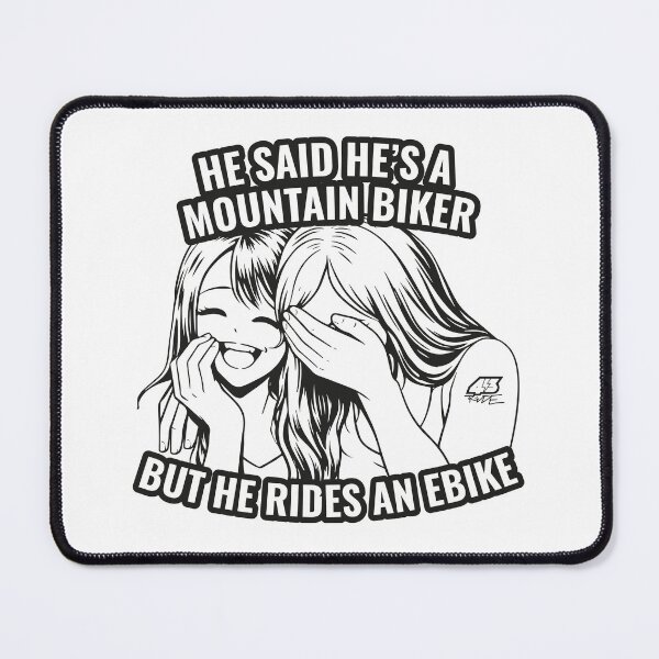 Item preview, He said he is a mountain biker but he rides an eBike designed and sold by 43RIDE.