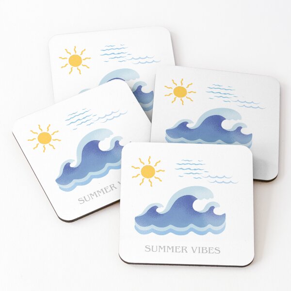 Item preview, Summer Vibes Waves designed and sold by BlueMile.