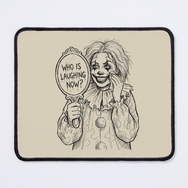 Item preview, Jester Mirror Gaze - Creepy Clown Girl designed and sold by bapupa.