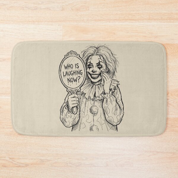 Item preview, Jester Mirror Gaze - Creepy Clown Girl designed and sold by bapupa.