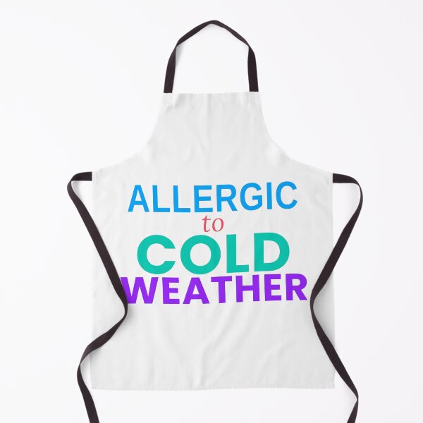 Item preview, Allergic To Cold Weather Funny Summer Tee designed and sold by 7Four1 Designs.