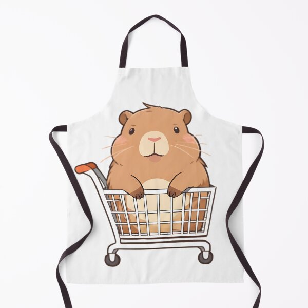 Item preview, Capybara Shopping Cart Treat Yourself designed and sold by tommysworks.