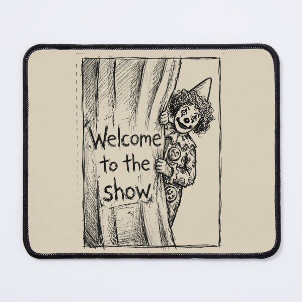 Item preview, Striped Tent Lurker - Creepy Clown Girl designed and sold by bapupa.