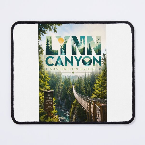 Item preview, Lynn Canyon Suspension Bridge, North Vancouver British Columbia Rainforest Adventure designed and sold by Places On Earth.