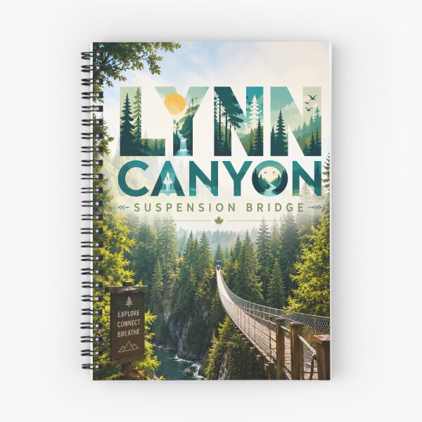 Item preview, Lynn Canyon Suspension Bridge, North Vancouver British Columbia Rainforest Adventure designed and sold by Places On Earth.