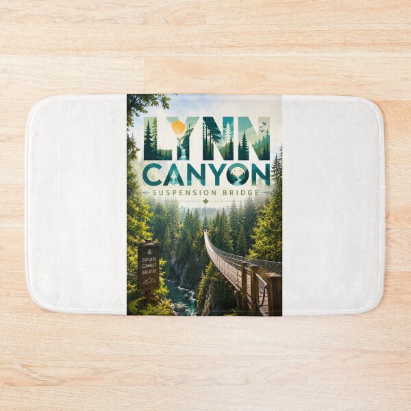 Item preview, Lynn Canyon Suspension Bridge, North Vancouver British Columbia Rainforest Adventure designed and sold by Places On Earth.