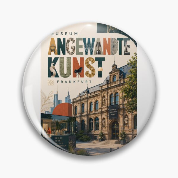Item preview, Museum Angewandte Kunst Frankfurt Germany near Main River and Museumsufer designed and sold by Places On Earth.