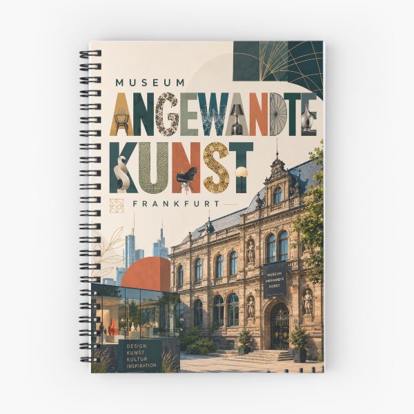 Artikelvorschau, Museum Angewandte Kunst Frankfurt Deutschland in der Nähe von Main und Museumsufer entworfen und verkauft von Places On Earth.