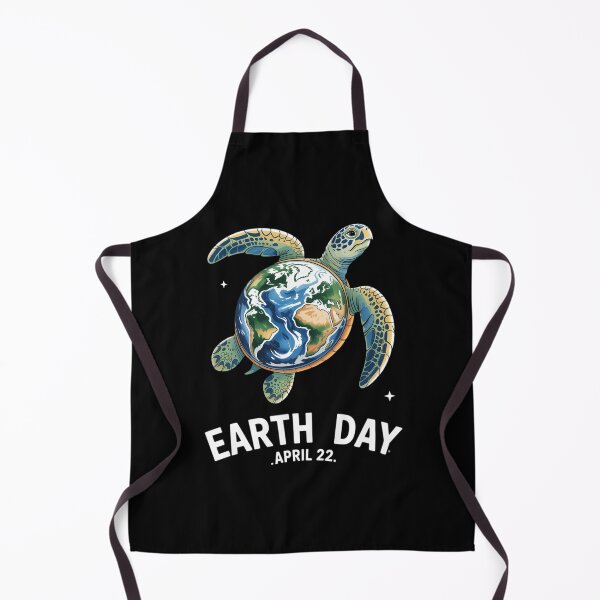 Item preview, Earth Day Sea Turtle Globe April 22 Eco Awareness designed and sold by sailorjessiArt.
