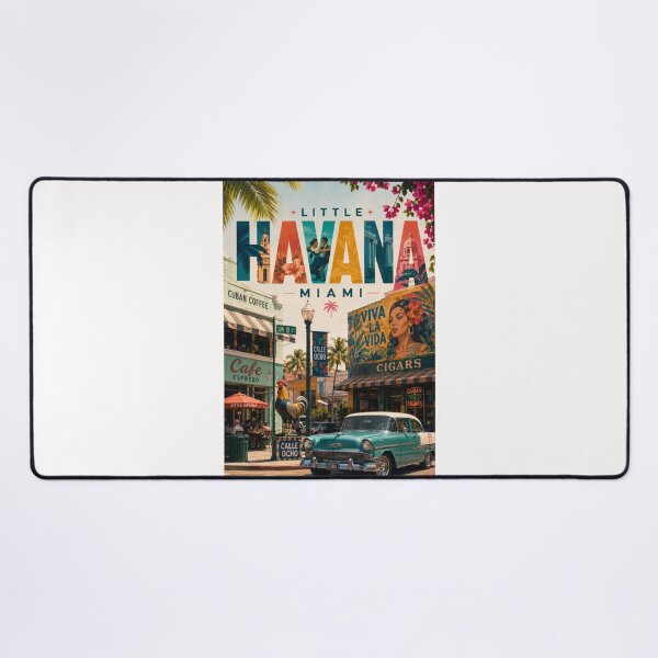 Item preview, Little Havana Miami Calle Ocho Cuban Heritage District Florida designed and sold by Places On Earth.